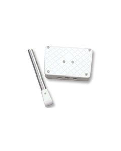 Motor Bracket, Rail Mounted, 8-31/32 x 5-29/32''(22,8 x 15cm), White