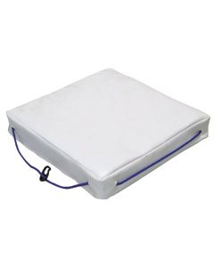 Buoyant Deck Cushion, single, white
