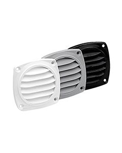 Ventilation Shaft Grilles Cover, 3-15/64 x 3-15/64''(82x82mm), Grey