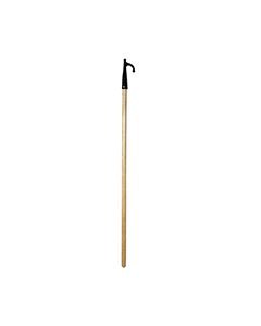 Floating Hook w/ 1 -End, Pine, Ø1-12/64'' (30mm) L. 70-55/64''(180cm), Black