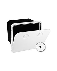 TOP LINE Storage Hatch w/Lock, White, 18-7/64 x 20-43/64''(460x525mm)
