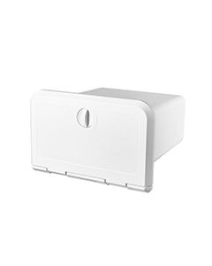 Storage Hatch for VHF/RadioCD, 7-3/32 x 11-7/32 x 10-3/64''(180x285x255mm),White