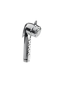 Shower Head, ABS, Long, 1/2'' Thread, Chrome