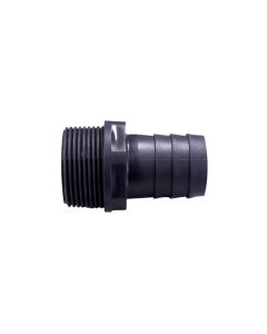 Hose Adaptor For Valve, Threaded BSPP 1'', Plastic