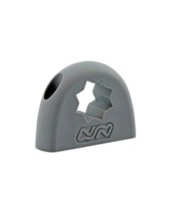 Winch Handle Holder, Side Mounted, Glass Reinforced Nylon, Length 3'', Width 1'', Height 2'', Grey