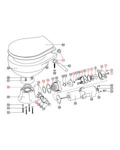 Consumables Repair Kit for Electric Toilets