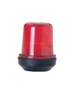 CLASSIC 12 All-round Light, Red 360°, with black housing