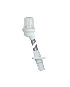 Pole Light, Telescopic 2-1/8''(54cm), with white housing