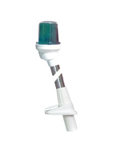 Pole Light, Tri-colour, Plug in 2-1/8''(54cm), with white housing