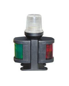 CLASSIC 12 All-round Light & Starboard & Port Lights, with black housing