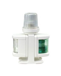 CLASSIC 12 All-round & Stern & Bi-colour Light, with white housing