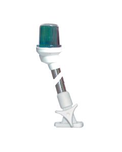 Pole Light, Tri-colour, Folding 29/32''(23cm), with white housing