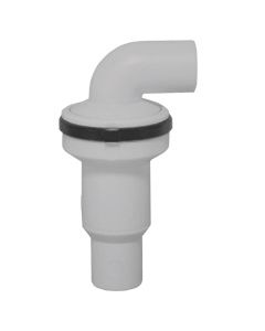 Non-return valve with 3/4'' outlet 90°