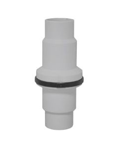 Non-return valve with 1 1/2'' or 1 1/4'' outlet