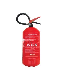 LALIZAS Fire Extinguisher Dry Powder, 19,8lbs (9kg), Stored Pressure w/wall bracket, MED (EN,ES,HR)