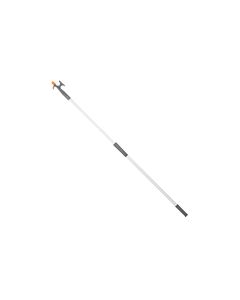 Telesc.Hook 2 -Ends, Anod.Alum. Ø9 27/32 ''(25mm) L.46-29/64 - 77-11/64''(118-196cm),Grey