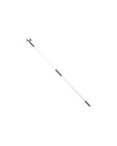Telesc.Hook 2 -Ends, Wh. Alum. Ø1-3/16''(30mm) L.47-1/4 - 77-11/64''(120-196cm), Grey