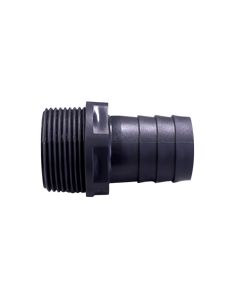 Hose Adaptor For Valve, Threaded BSPT 1'', Plastic