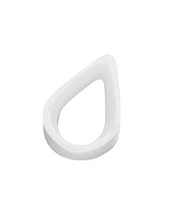 Thimble for Ø1/4'' (Ø6 mm) Rope, Nylon PA, White