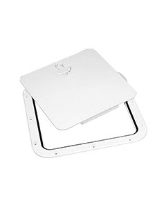 Inspection Hatch w/Removable Cover, Grey, 14-61/64 x 14-61/64'' (380x380mm)