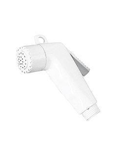 Shower Head, ABS, Short, 1/2''  Thread  w/o Hose, White