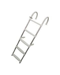 Ladder, 5 steps, Aluminium, L53-35/64 x W13-50/64'' (L1360xW350mm)