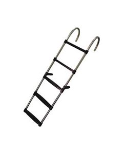 Ladder, 5 steps, Inox 316, L53-35/64 x W13-50/64'' (L1360xW350mm)