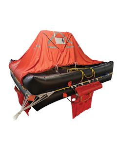 LALIZAS Liferaft DEEP SEA II,SOLAS/MED/TC,TOB,6 prs,flat pack (B)