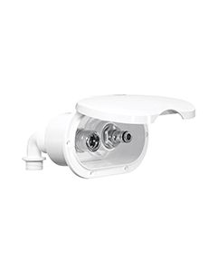 Case w/Water Inlet/Outlet, Elbow Conn. w/Lid, White