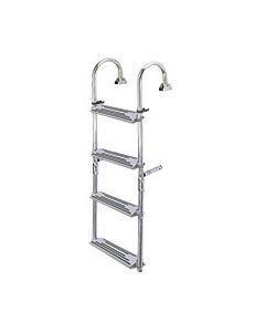 Foldable Ladder, 2+3 steps, Inox 316, 180⁰, L.51-12/64xW12-51/64''(L1300xW325mm)