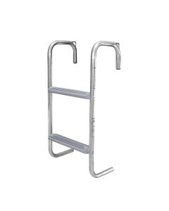 Pontoon Ladder, 2 steps, Inox 316, L24-51/64 x W12-51/64''(L630 x W325mm)