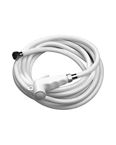 Shower Head, w/Hose 9,8ft (3m), White