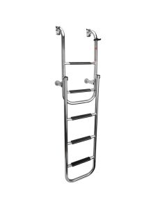 Foldable Ladder, 2+3 steps, Inox 316, 90⁰, L 53'' x W 11'' (1325 x 280 mm)