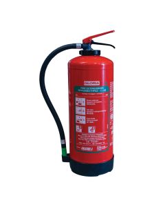 LALIZAS Fire Extinguisher PFAS Free Foam,9L,Cartridge Operated,w/wall bracket, SOLAS/MED(EN,GR,CN)
