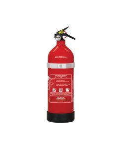 LALIZAS Fire Extinguisher Dry Powder 4,4lbs (2kg), Stored Pressure w/bracket, MED (EN,FR,DE)
