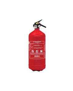 LALIZAS Fire Extinguisher Dry Powder 6,6lbs (3kg), Stored Pressure w/bracket, MED (EN,FR,DE)