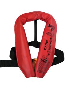 LALIZAS Inflatable Lifejacket Lamda, Auto, 275N, w/ Zipper, SOLAS/MED-MER