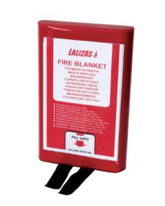 LALIZAS Fire blanket 47-1/4 x 70-55/64'' (120x180cm) in a PVC case