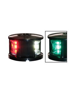 FOS LED 12 Tri-colour Light, with black housing