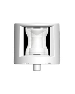 FOS LED 12 Stern Light 135°, Deck mounted, with white housing