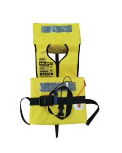 LALIZAS Foam Folding Lifejacket Compact, SOLAS/MED-MER, Adult, Yellow