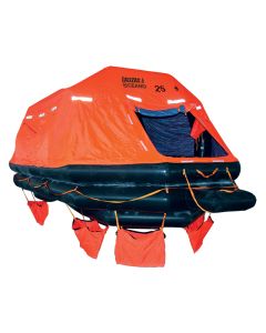 LALIZAS Liferaft SOLAS OCEANO, TOB Self-righting Type, 100 prs. canister (A)