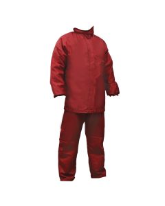 Fireman's  Jacket & Trousers, L,  Red, SOLAS/MED