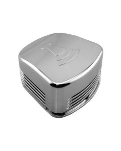 Compact Electric Horn, Chrome plated