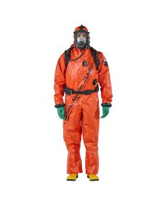 Chemical Suit "Gas Tight, AlphaTec, TR, Light Type", L, Orange