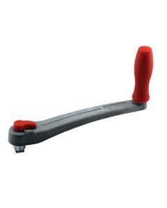 Lofrans' Winch Handle, Glass Reinforced PA, with lock, 10'' (25 cm), Grey