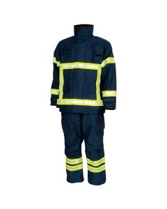 LALIZAS Antipiros Fireman's Jacket & Trousers, Blue, XL,SOLAS/MED, EN469:2020