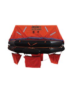 LALIZAS Liferaft SOLAS OCEANO,MER,TOB Type,8 prs,canister (A)