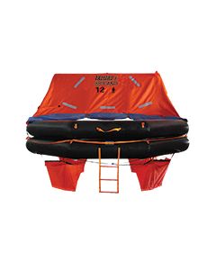 LALIZAS Liferaft SOLAS OCEANO,MER,TOB Type,12 prs,canister (A)