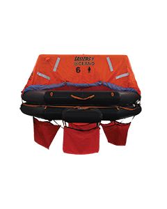 LALIZAS Liferaft SOLAS OCEANO,MER,TOB Type,6 prs,canister (B)